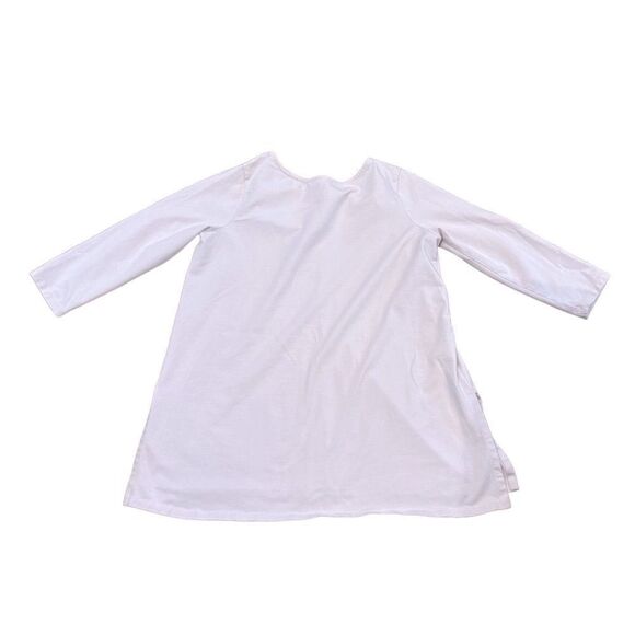 J Jill Fit Wrap Back Tunic EUC Small Light Rosy Pink - Picture 1 of 7